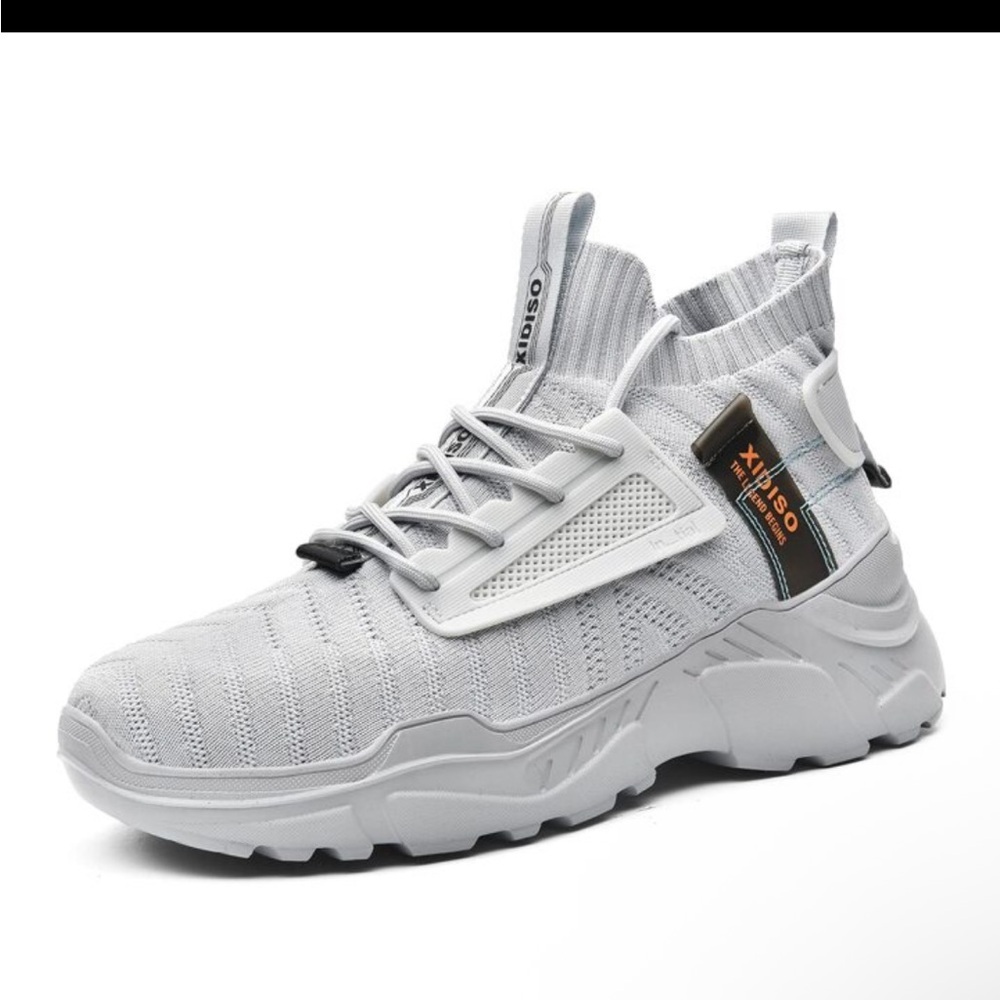 Men's White Athletic Sneakers